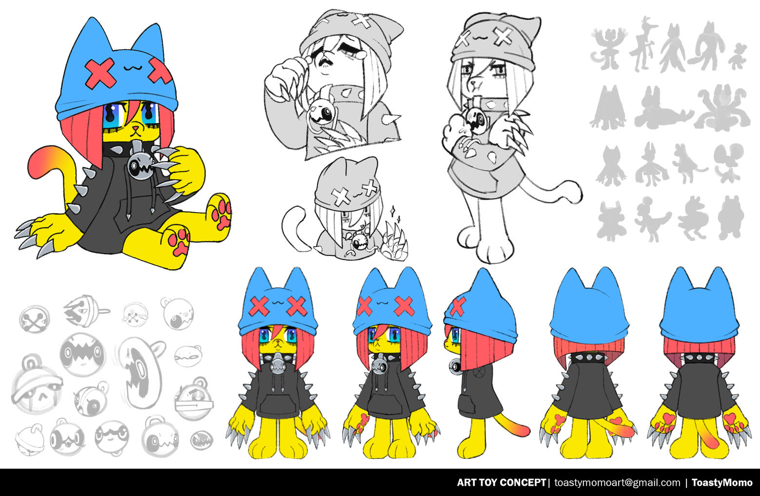 ArtToyConcept_TOASTYMOMO ArtToyConcept_TOASTYMOMO